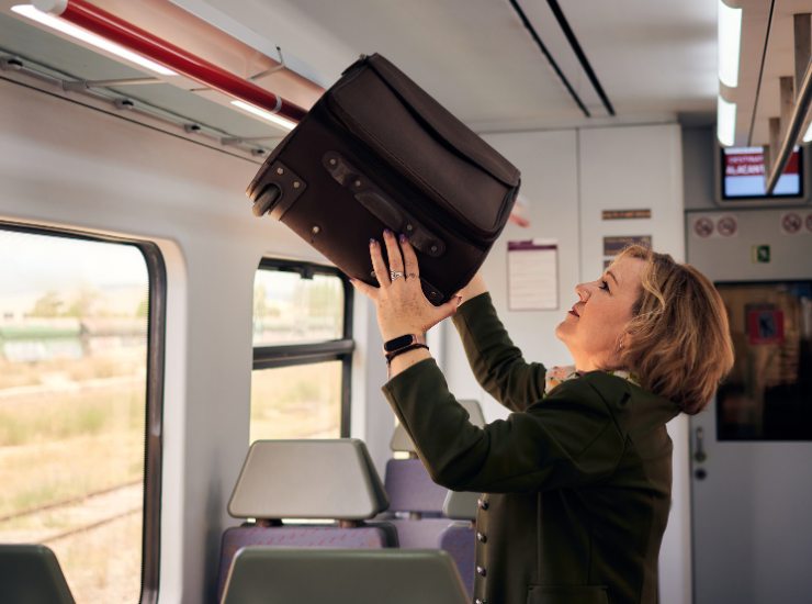 Oggetti che non puoi portare in treno 